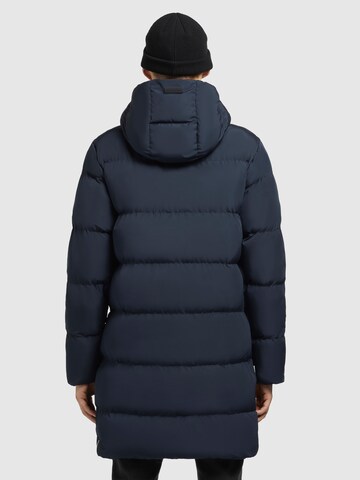 khujo Winter Coat 'Dewey' in Blue