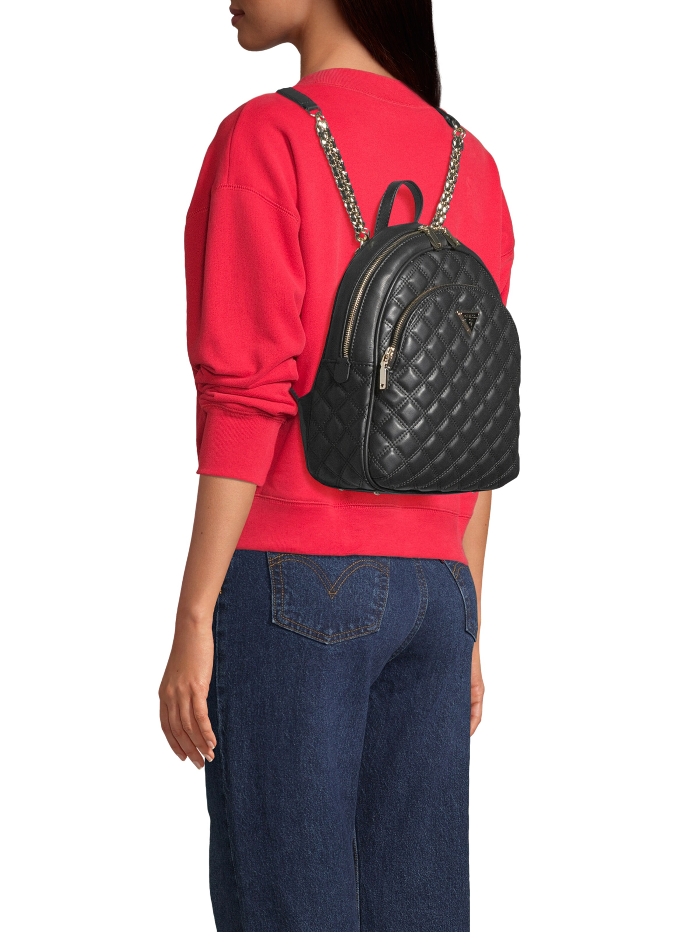 GUESS Backpack 'GIULLY II DOME BACKPACK' in Black