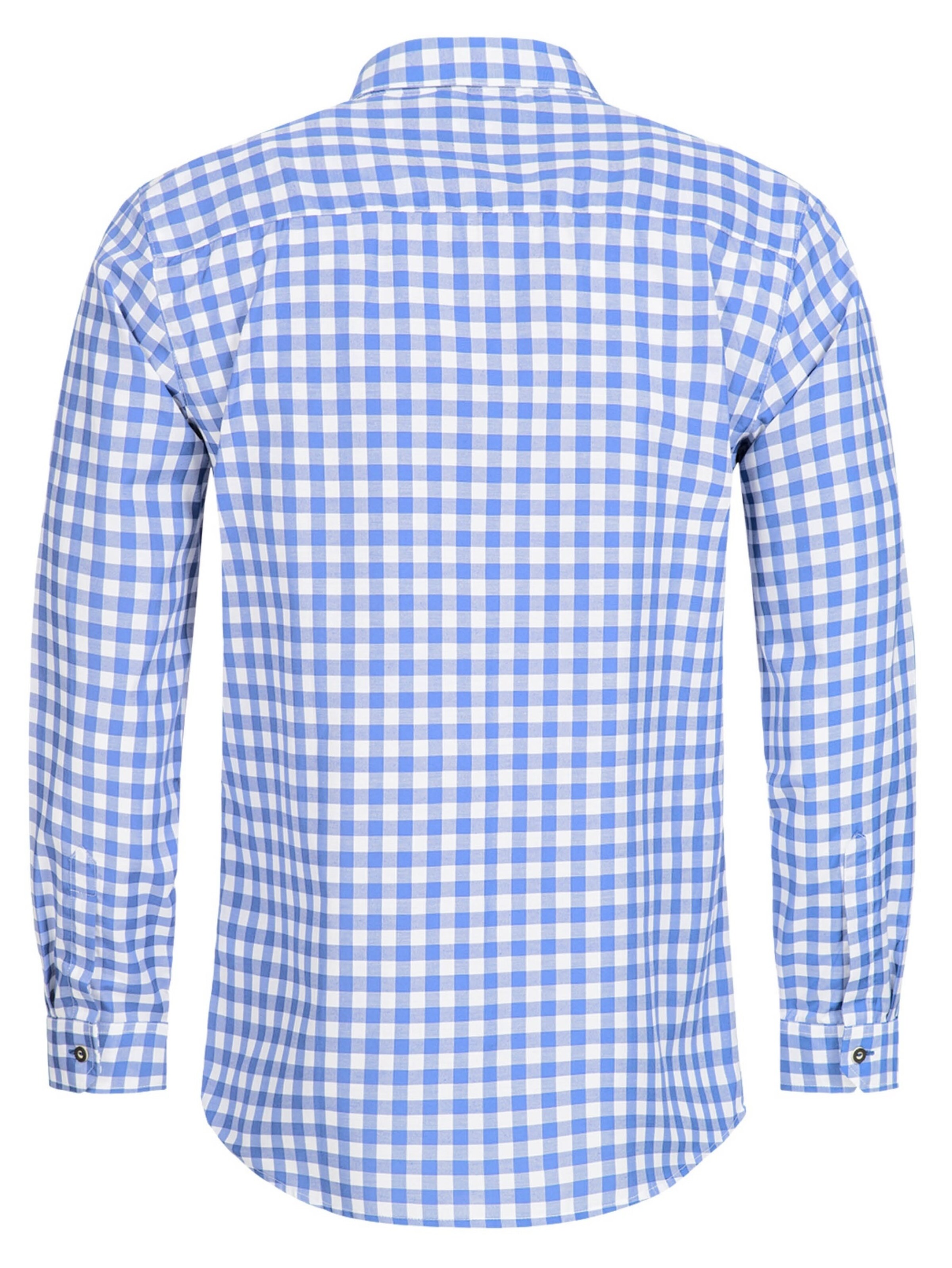 Regular fit Camicia per costume tradizionale 'Franzl' di STOCKERPOINT in blu