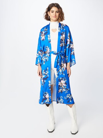 Pimkie - Kimono em azul: frente