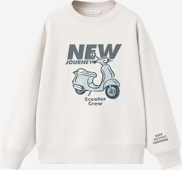 MANGO KIDS Collegepaita 'BERTOII' värissä harmaa: etupuoli