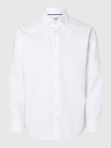SELECTED Regular fit Overhemd in Wit: voorkant