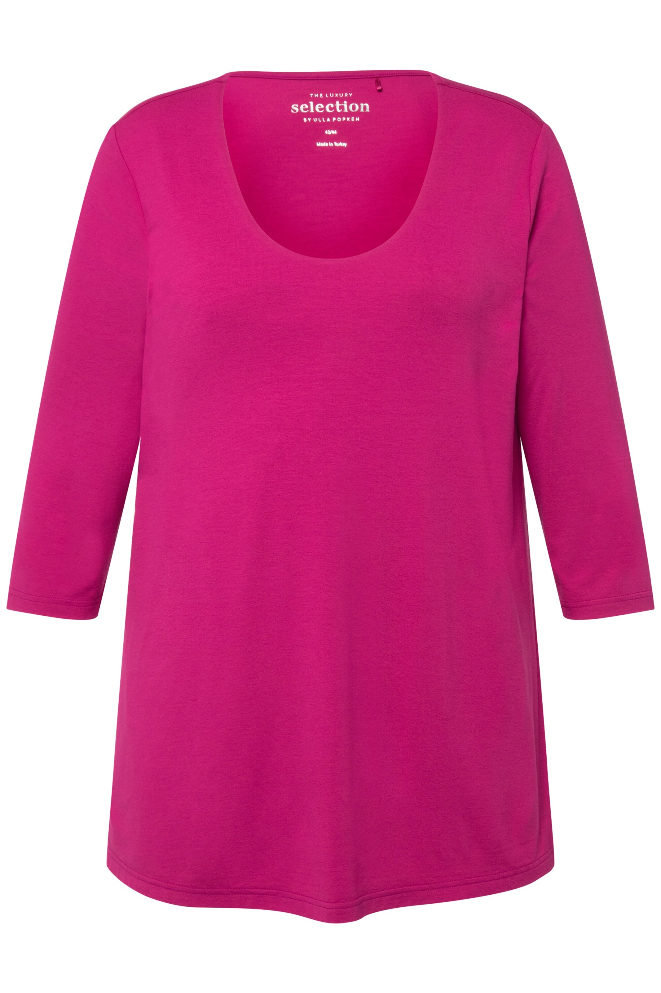 Ulla Popken Shirt in Pink: Vorderseite