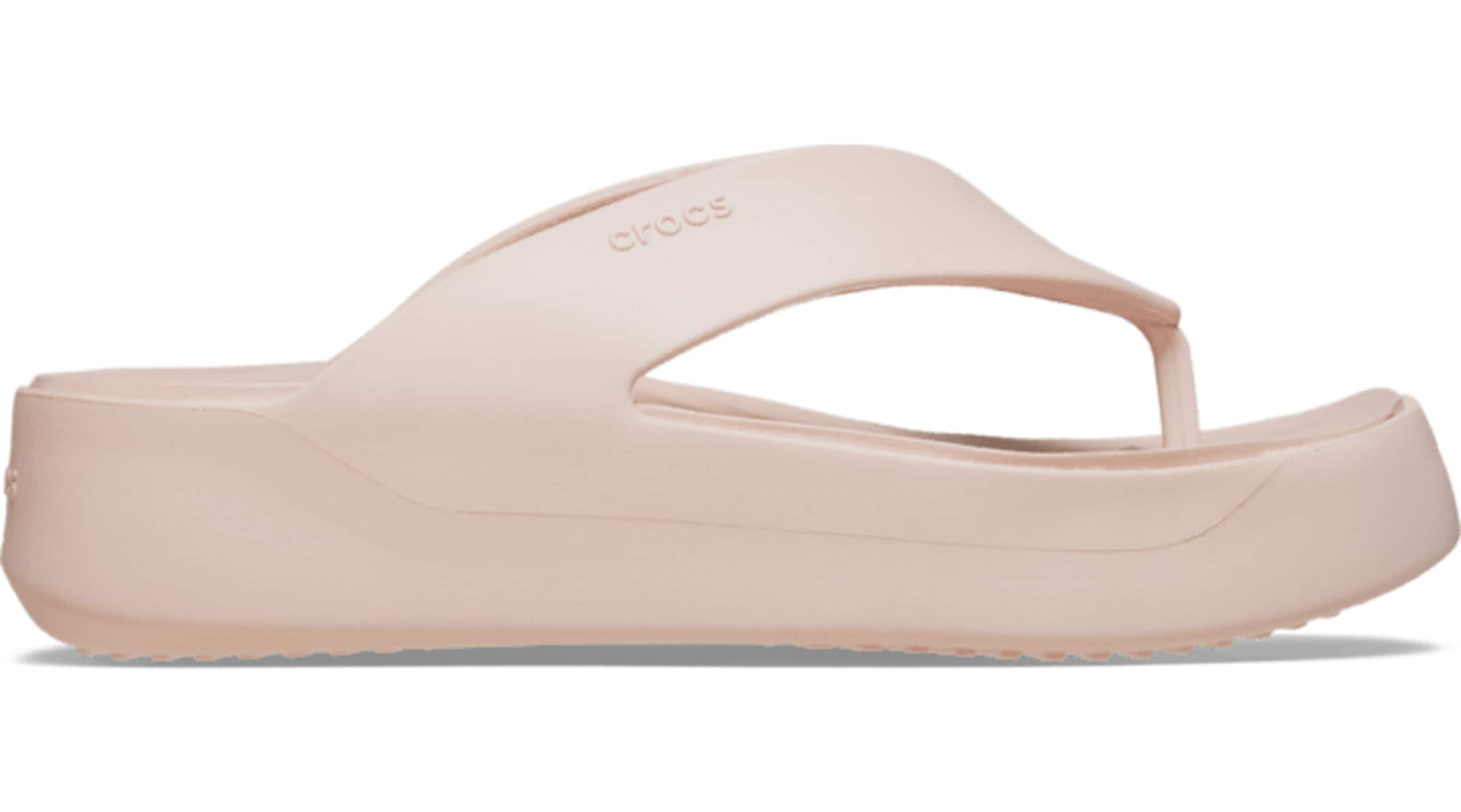Crocs - Sandalias de dedo 'Getaway' en beige