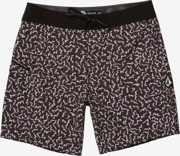 Boardshorts 'ASPHALT BEACH MOD 18' Volcom en marron : devant