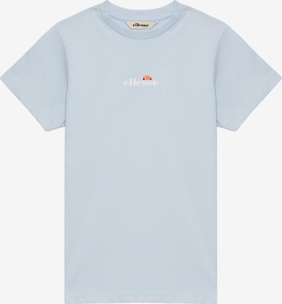 Marškinėliai 'Durare' iš ELLESSE, spalva – šviesiai mėlyna / oranžinė / raudona / balta, Prekių apžvalga