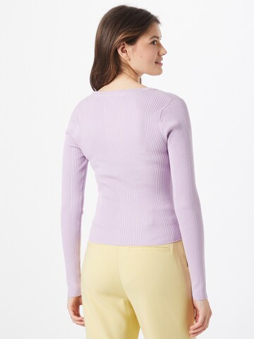 Gina Tricot Sweater 'MIJA' in Purple