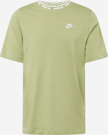 Nike Sportswear - Camisa em verde: frente