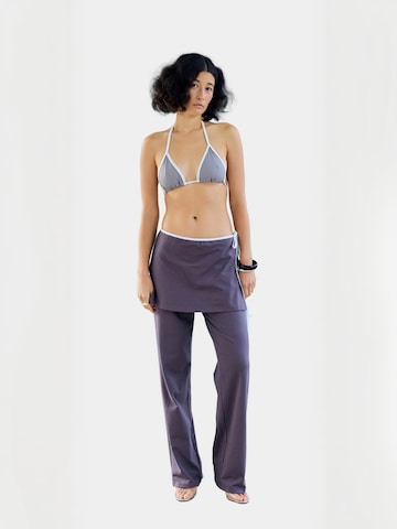 Résumé Regular Trousers ' Noella ' in Grey: front