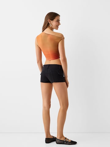 Bershka Top – oranžová