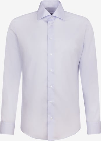 SEIDENSTICKER Slim fit Zakelijk overhemd in Blauw: voorkant