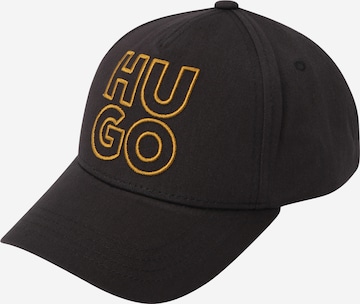 Șapcă de la HUGO pe negru: față