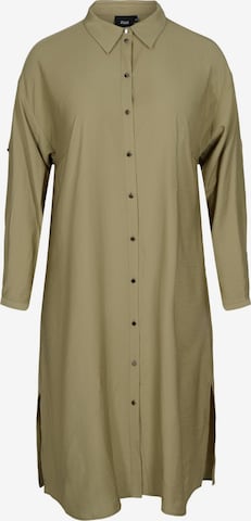 Zizzi Shirt Dress 'XFAHIT' in Green: front