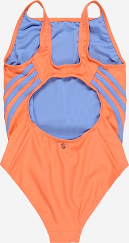 ADIDAS PERFORMANCE Minimiser Athletic Swimwear '3-Stripes' in Orange