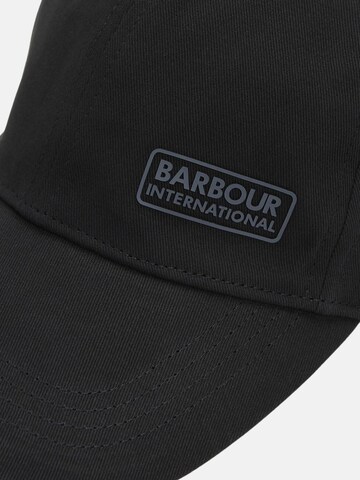 Casquette Barbour International en noir