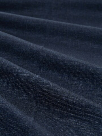 TOM TAILOR Regular Bandplooibroek in Blauw