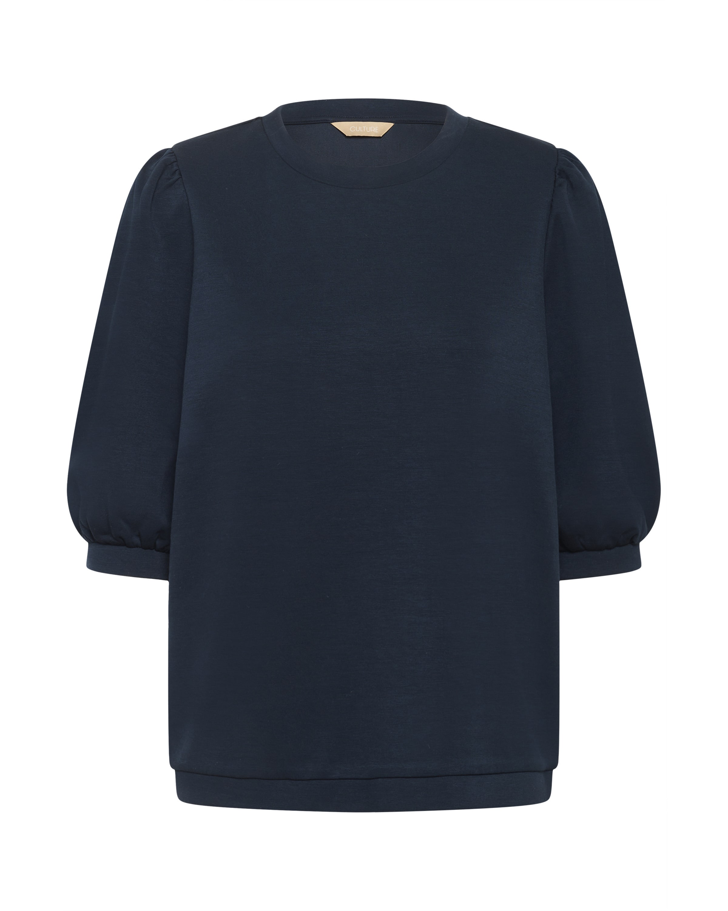 CULTURE Bluse 'CULida Chabrina' in Blau: Vorderseite