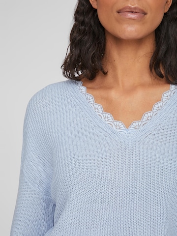 VILA Sweater 'Ora' in Blue