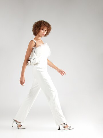 Tuta jumpsuit di Misspap in bianco