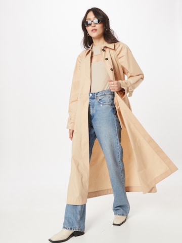 Manteau mi-saison 'Ferdy' Aligne en beige