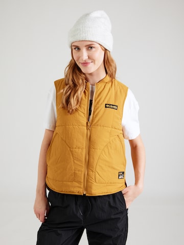 COLUMBIA Sports vest 'High Cascades' in Yellow