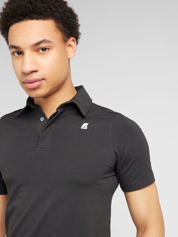 K-Way Poloshirt 'VINCELLE' in Schwarz