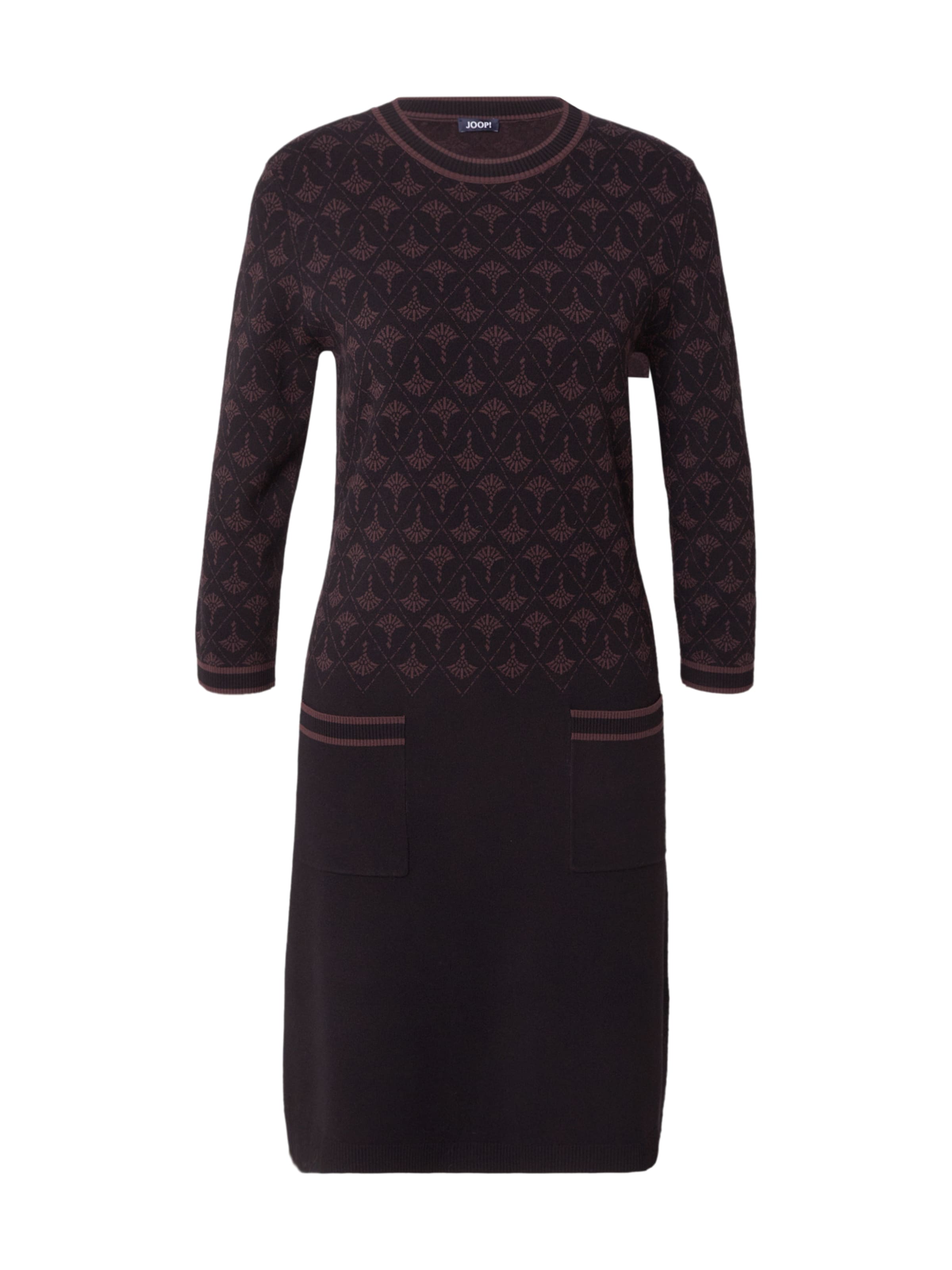 JOOP! Úpletové šaty 'Klamie' – hnědá: přední strana