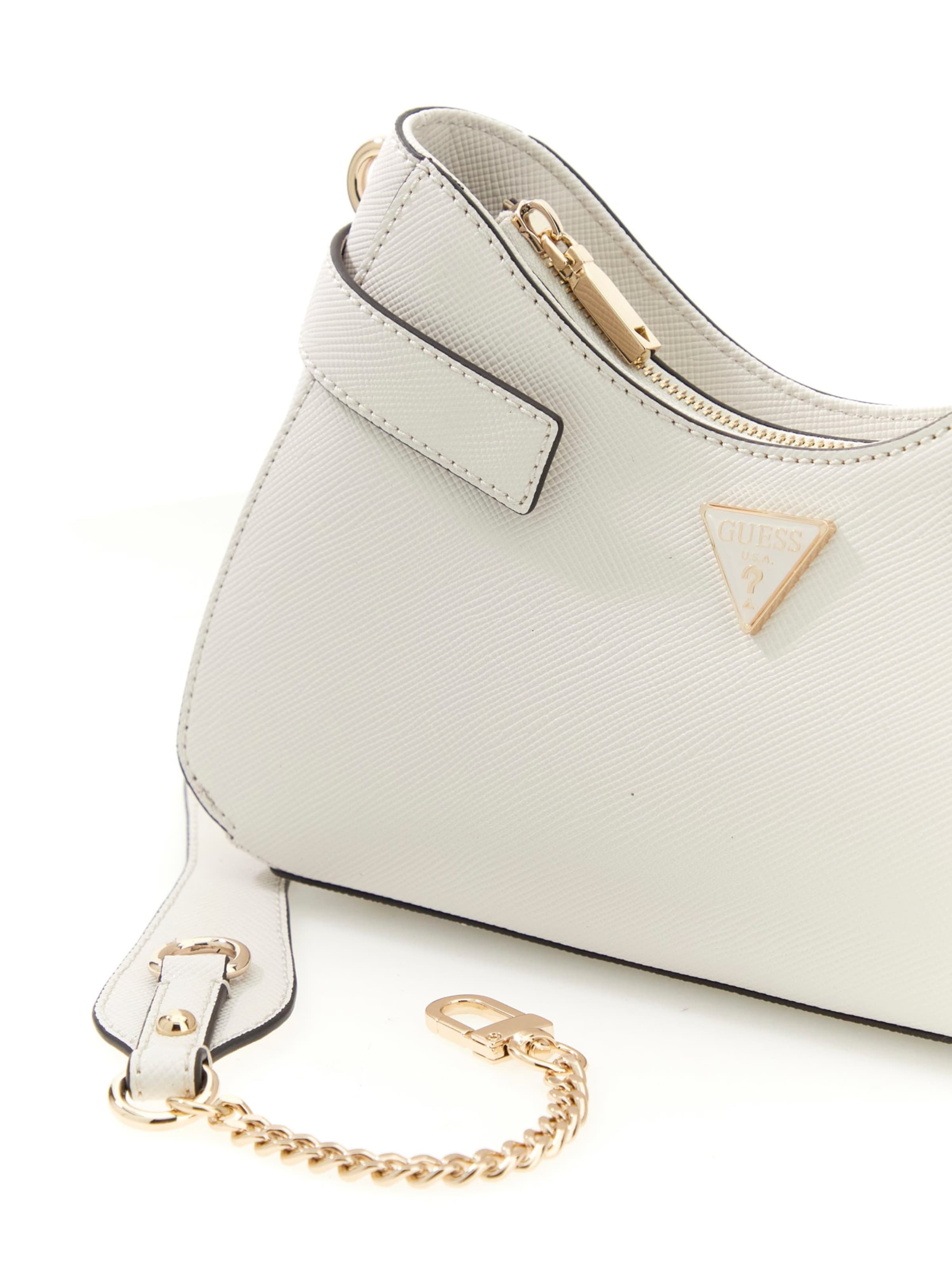 GUESS Axelremsväska 'SERENOVA' i vit