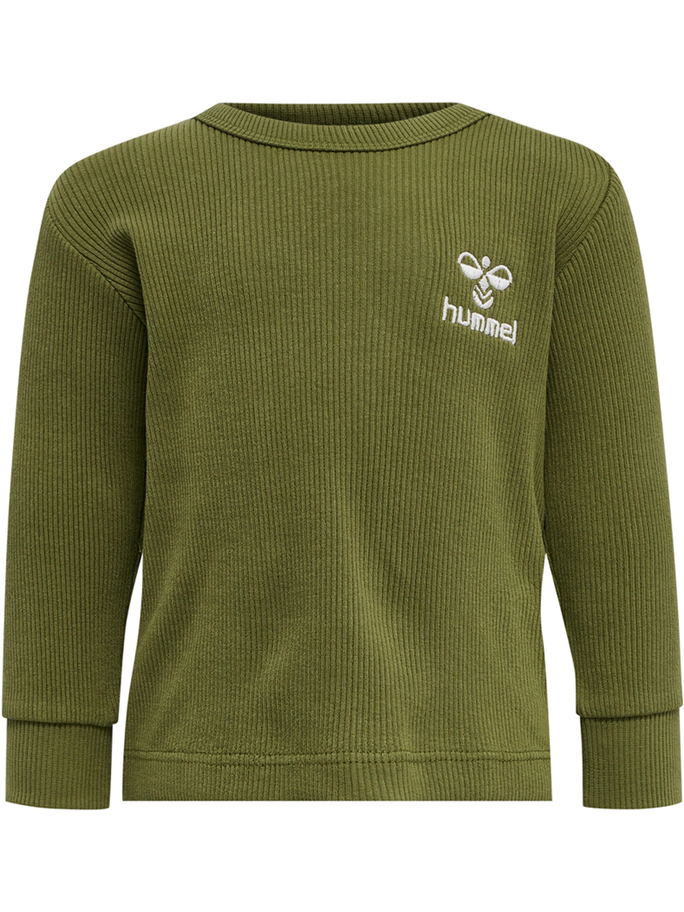 Hummel Functioneel shirt in Groen: voorkant