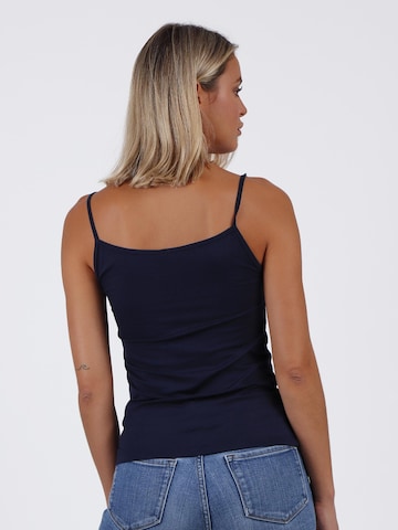 admas - Top 'ADMAS Camiseta Tirante Escote Lentejuelas para Mujer' en azul