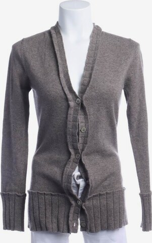 Allude Pullover / Strickjacke M in Braun: predná strana