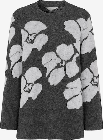 Pull-over Cellbes of Sweden en gris : devant