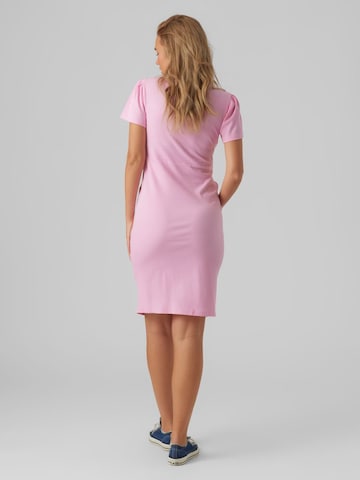 MAMALICIOUS Kleid 'Zitta' in Pink