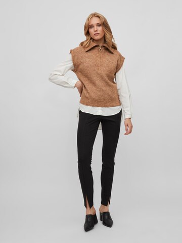 VILA Sweater 'Mathilda' in Brown