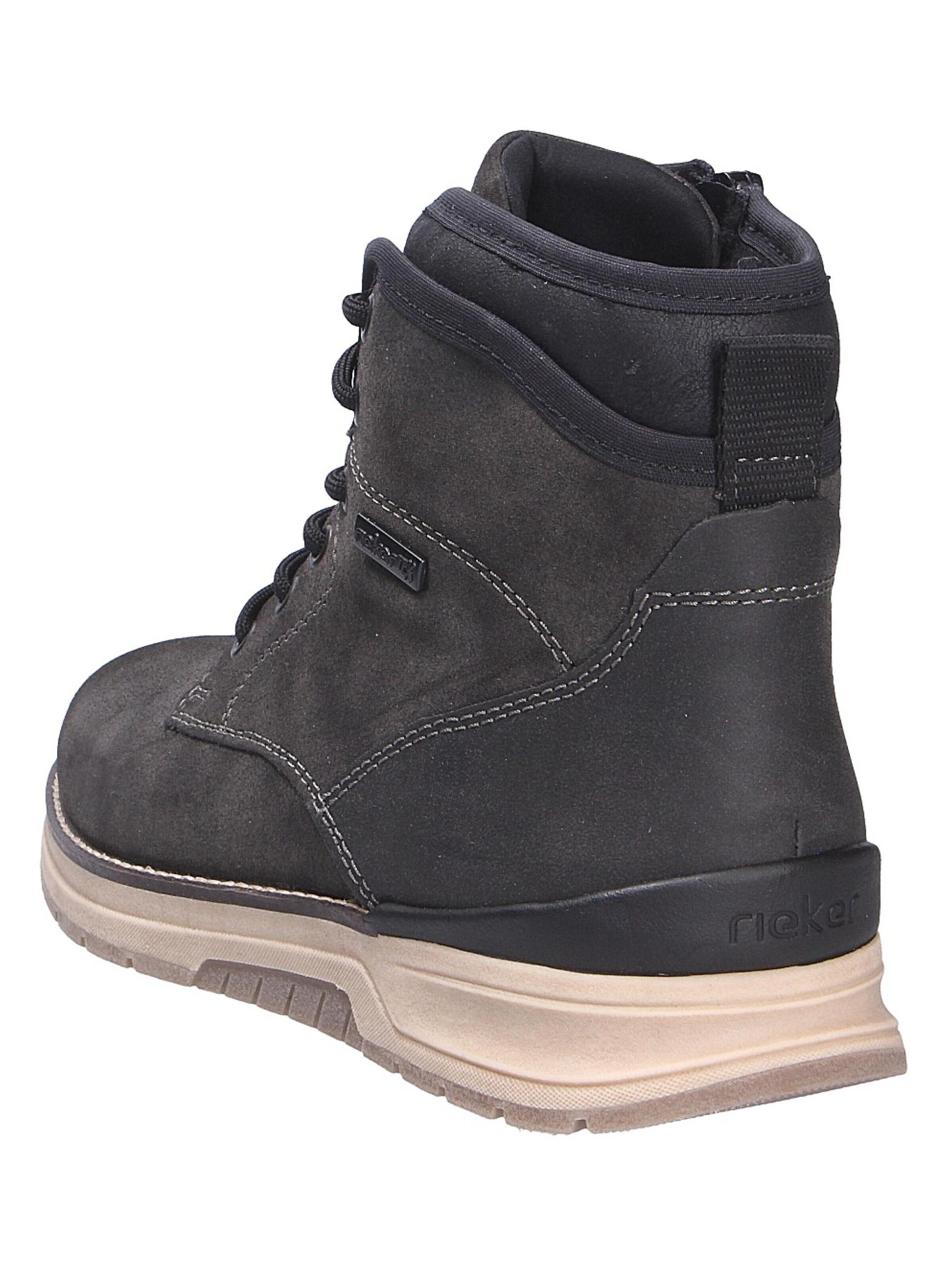 Bottines à lacets Rieker en gris