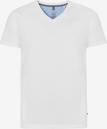 TATUUM Shirt 'LUCK' in White: front