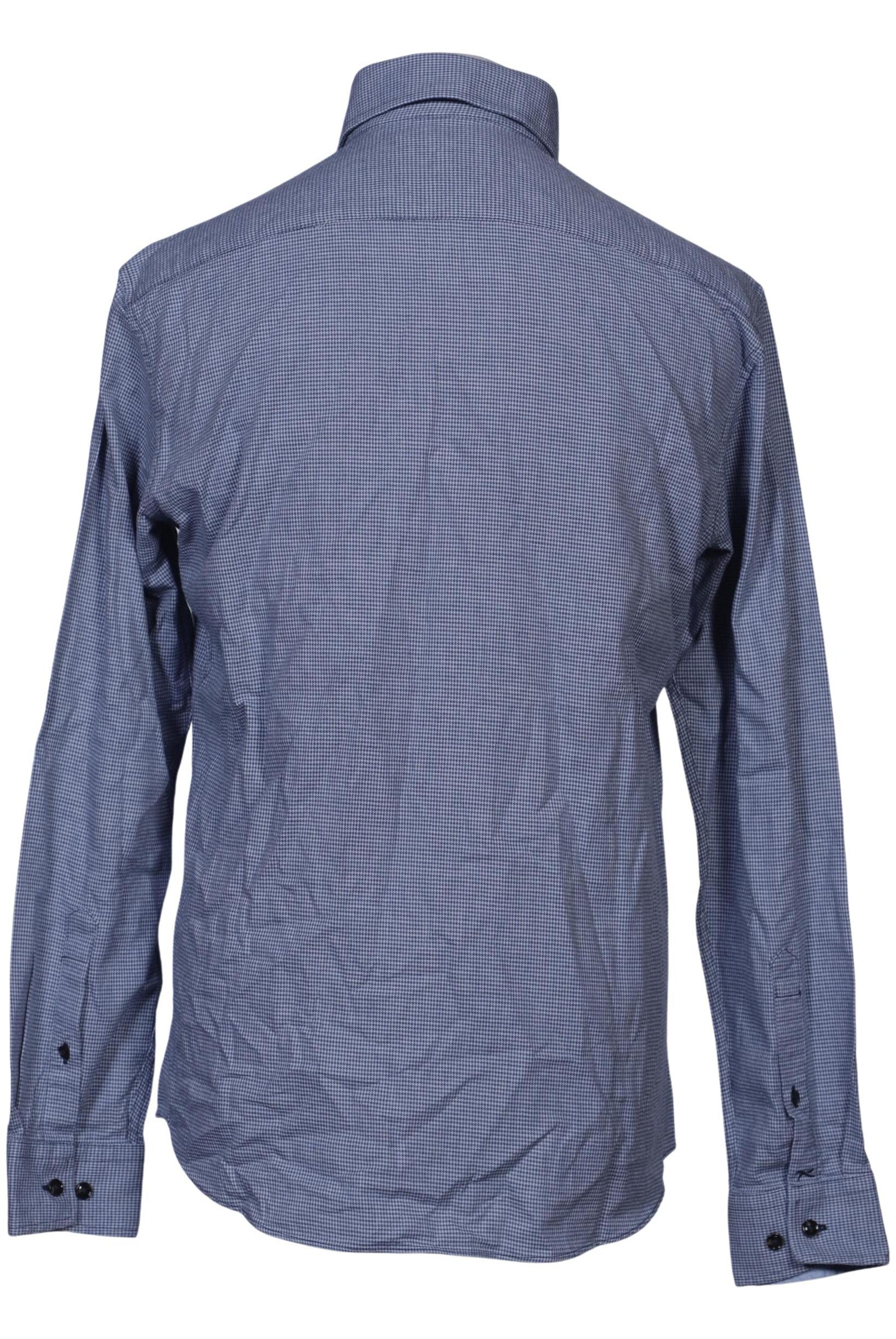 BRAX Button Up Shirt in M in Blue