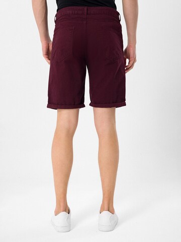 Daniel Hills - regular Pantalón en rojo