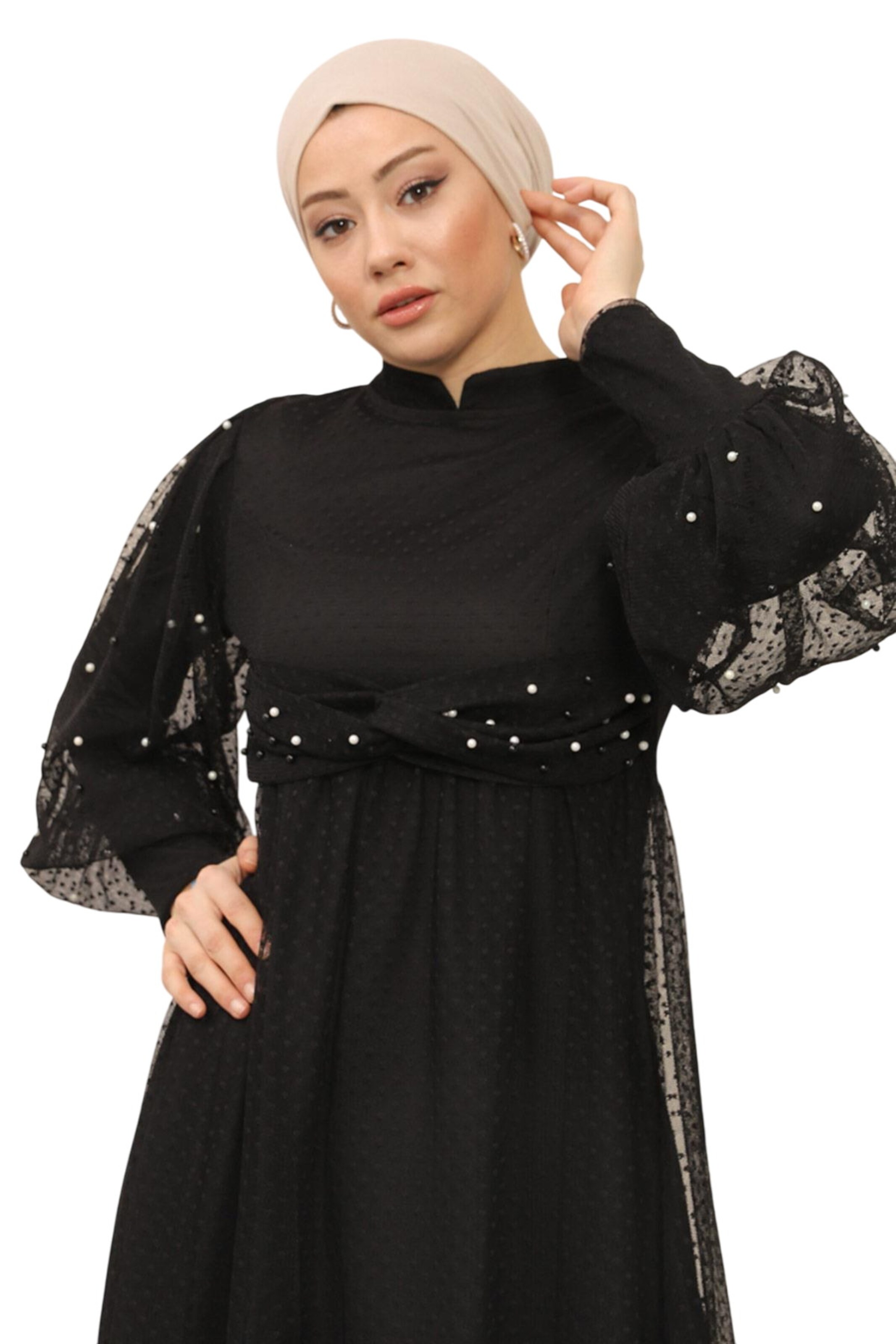 MODAMIHRAM Jurk in Zwart