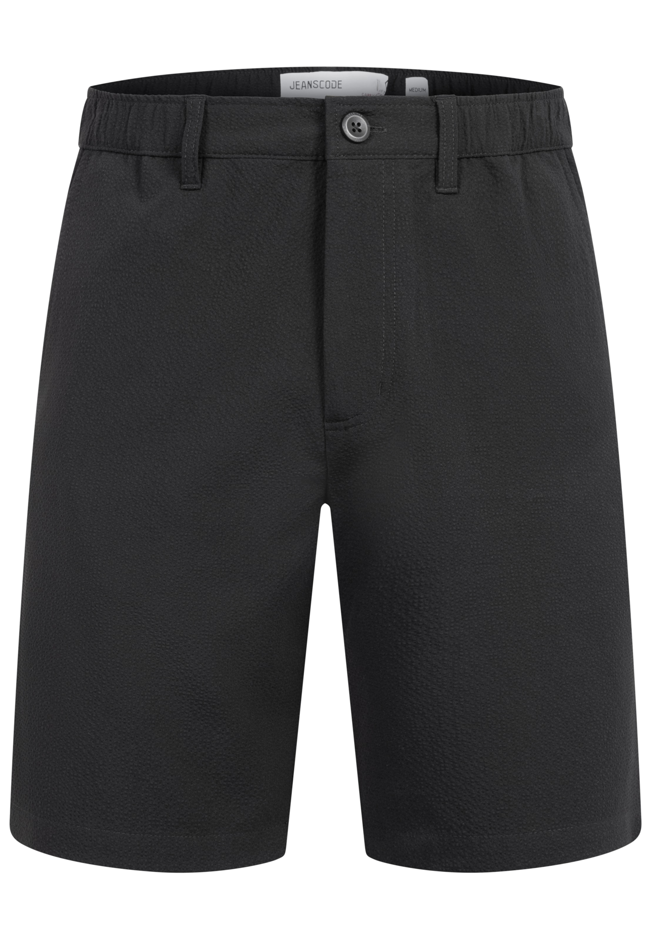 INDICODE JEANS Regular Broek 'Daminos' in Zwart: voorkant