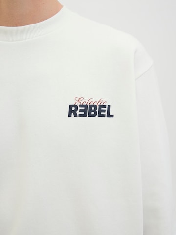 Felpa 'JREBJIM' di JJ Rebel in bianco