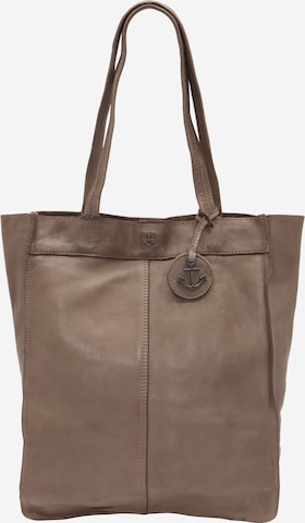 Borsa a spalla 'Elbe' di Harbour 2nd in grigio: frontale