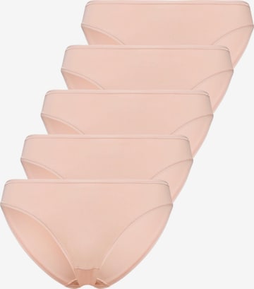BeeDees Panty 'Stepy Tai (5-er Pack)' in Beige: front