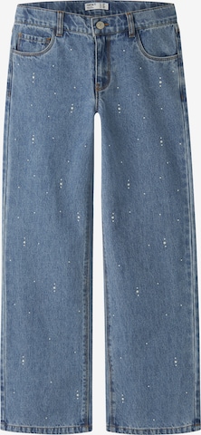 NAME IT Wide Leg Farkut 'NKFROSE' värissä sininen: etupuoli