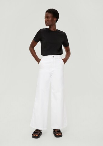 Wide Leg Jean s.Oliver en blanc
