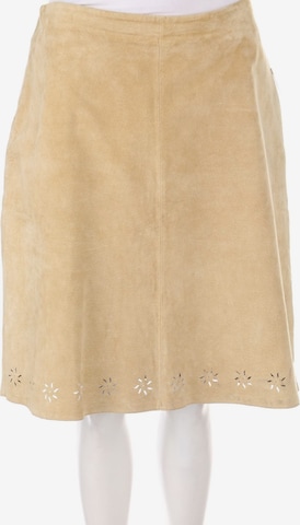 UNBEKANNT Skirt in XL in Beige: front