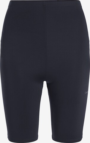 Skinny Pantalon de sport Calvin Klein Sport en noir : devant