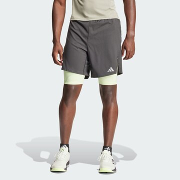 Regular Pantalon de sport 'HIIT Workout' ADIDAS PERFORMANCE en gris : devant