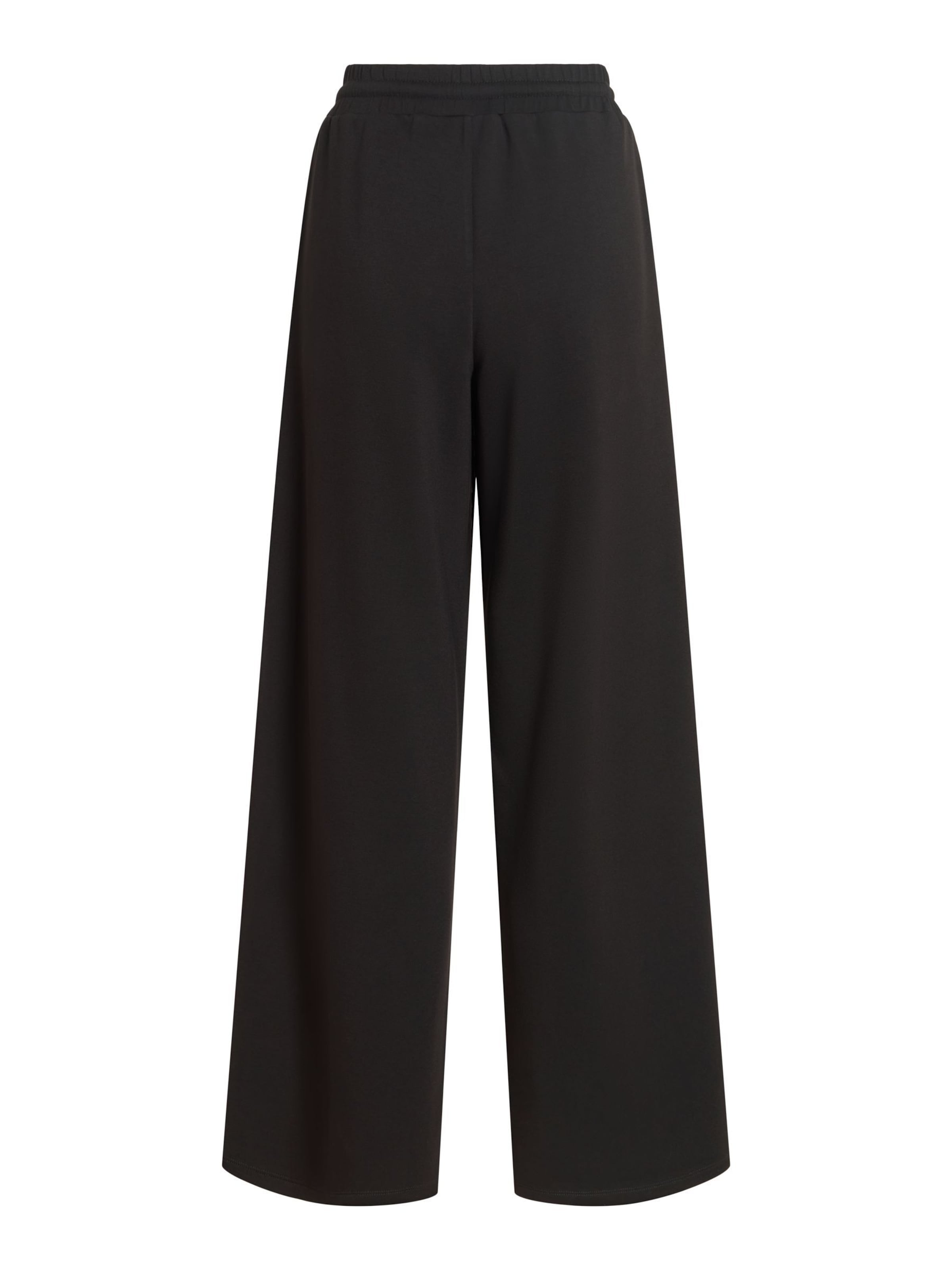 VILA Wide leg Broek 'VITelana' in Zwart