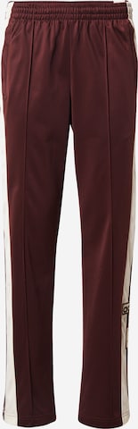 Pantalon 'ADIBREAK' ADIDAS ORIGINALS en marron : devant